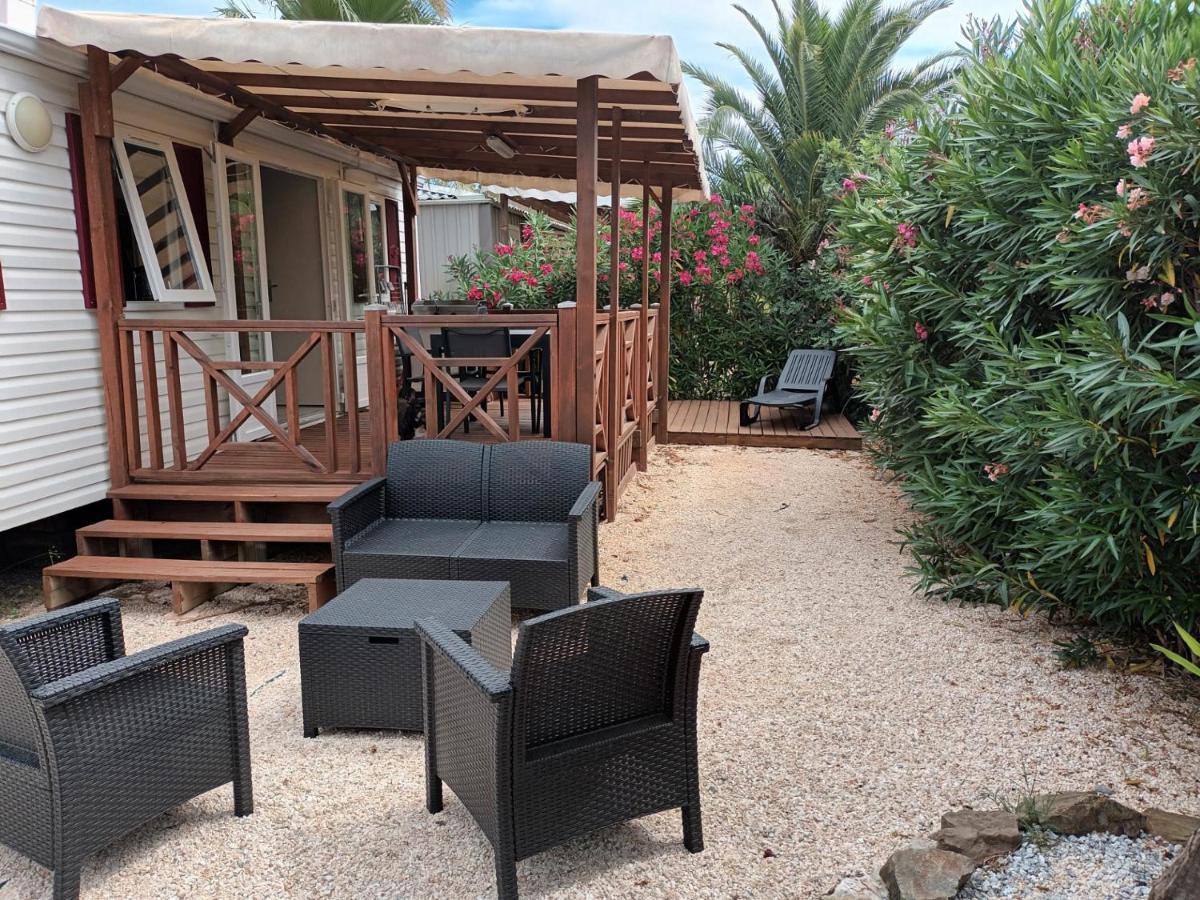 Camping Le Clos Du Thym 아르젤레쉬르메르 외부 사진