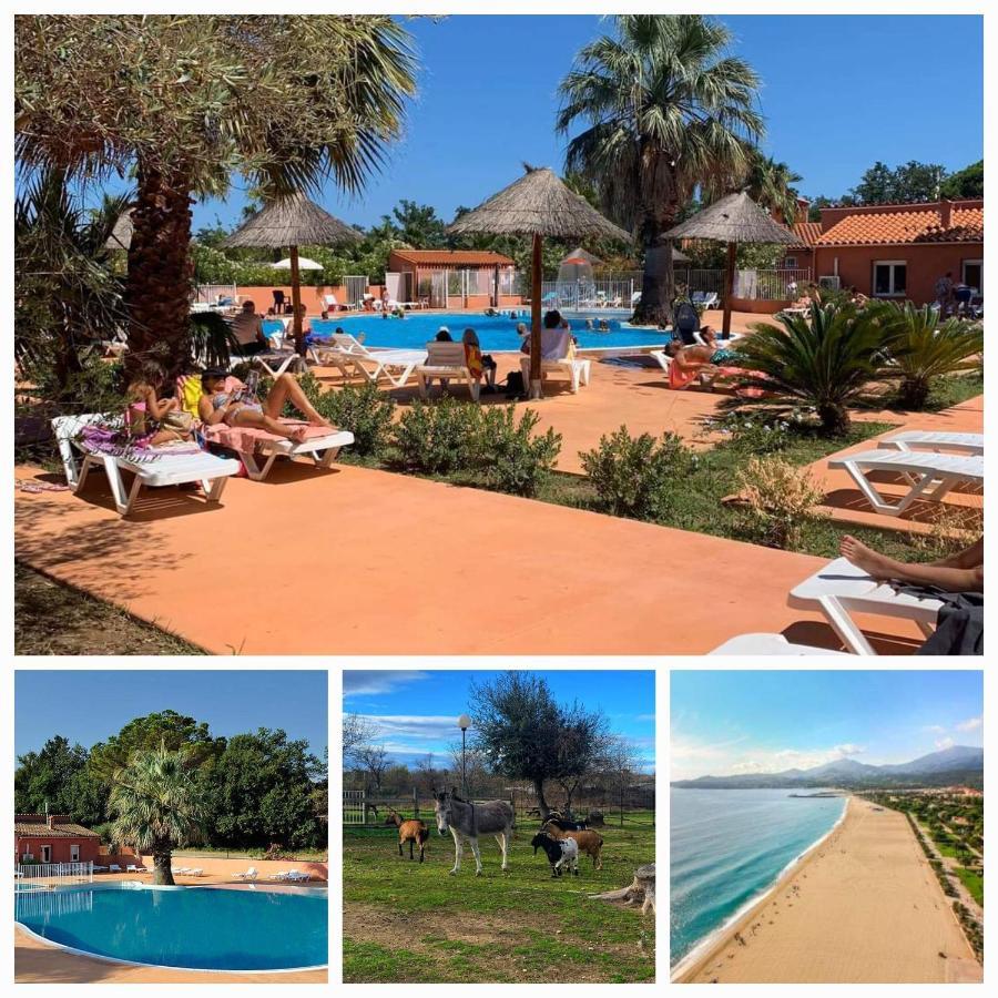 Camping Le Clos Du Thym 아르젤레쉬르메르 외부 사진